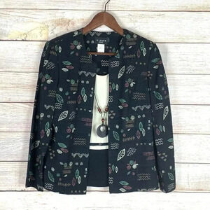 Vintage Virgo Petite Jacket Women’s Size 8P Black Long Sleeve Insert Attached